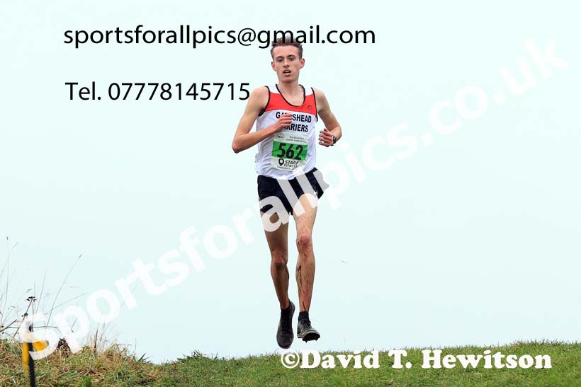 Mens under-20s 2023 North Eastern Cross Country Champs., Temple Park, South Shields. Photo: David T. Hewitson/Sports for All Pics